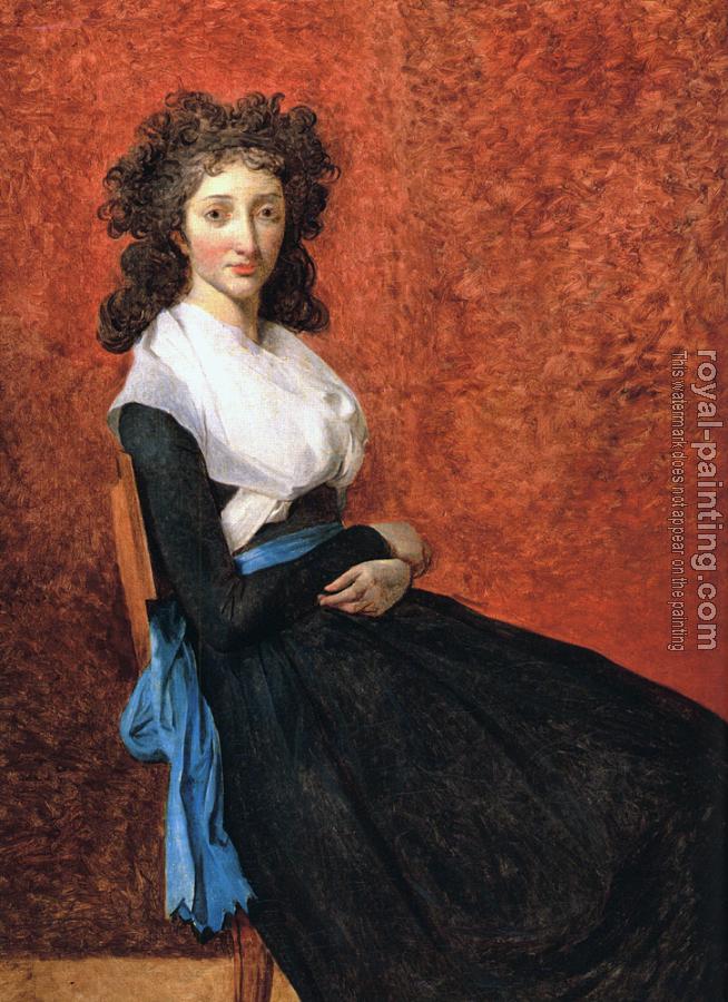 Jacques-Louis David : Portrait of Louise Trudaine